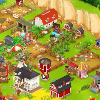 Hay Day Accounts Lvl 41|Barn Storage 0 + Silo Storage 197|311K Coin image 1