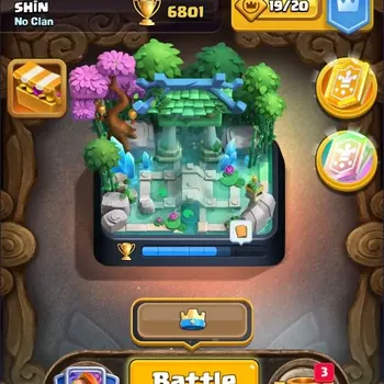 Clash Royale Accounts High-End Trophy 6801 |CL 1271|KTL 13|119 Cards|5 Champ|3 Hero|7 Evo|Arena 18|3K Gems + 903K