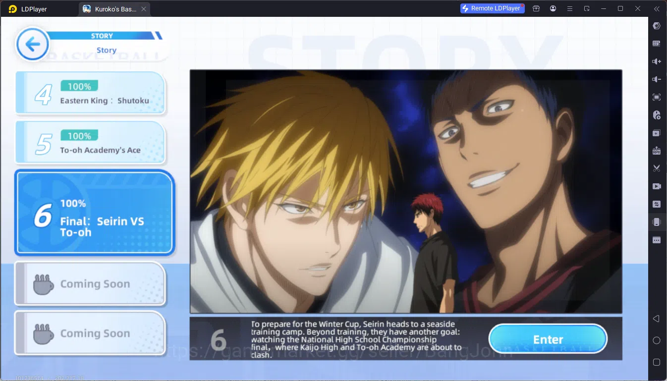 Kuroko's Basketball Street Rivals Accounts SEA|SV17|Lv29|DM 1073|Tetsuya Kuroko A3,Shinji Kog image 16