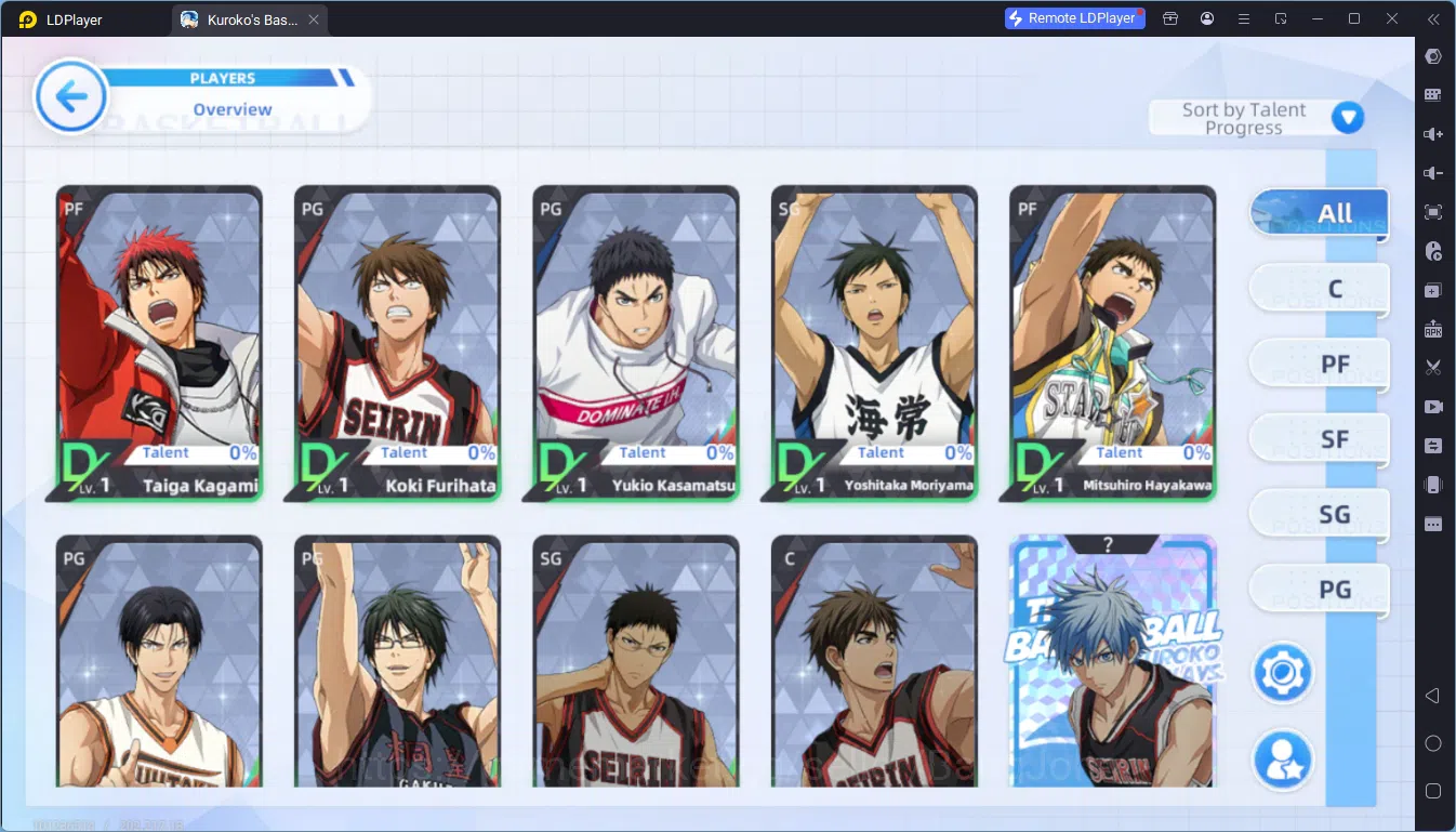 Kuroko's Basketball Street Rivals Accounts SEA|SV17|Lv29|DM 1073|Tetsuya Kuroko A3,Shinji Kog image 5