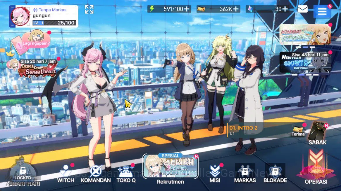 HEAVENHELLS: Anime Squad RPG Accounts [Global]Fresh Starter Lv 1|3 SSR 1 Top Tier Dark ( image 4