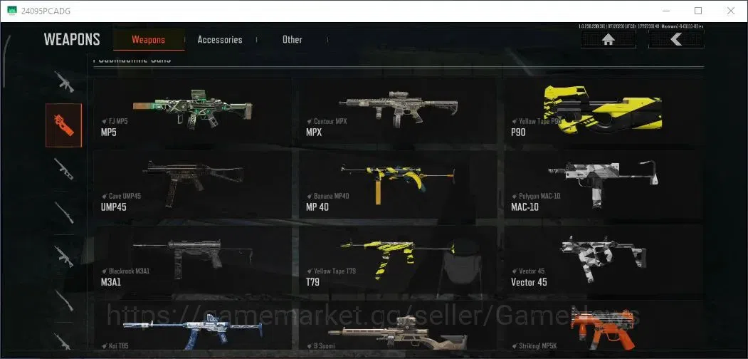 Arena Breakout Accounts High Value MOBILE|Lvl 30|SV 69,3M|CV 38,5M|11 Set|Decree LR-AR1,Koi LR-AR2,FJ MP5,Decree VSS,B 13