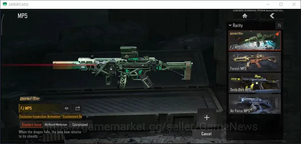 Arena Breakout Accounts High Value MOBILE|Lvl 30|SV 69,3M|CV 38,5M|11 Set|Decree LR-AR1,Koi LR-AR2,FJ MP5,Decree VSS,B 9