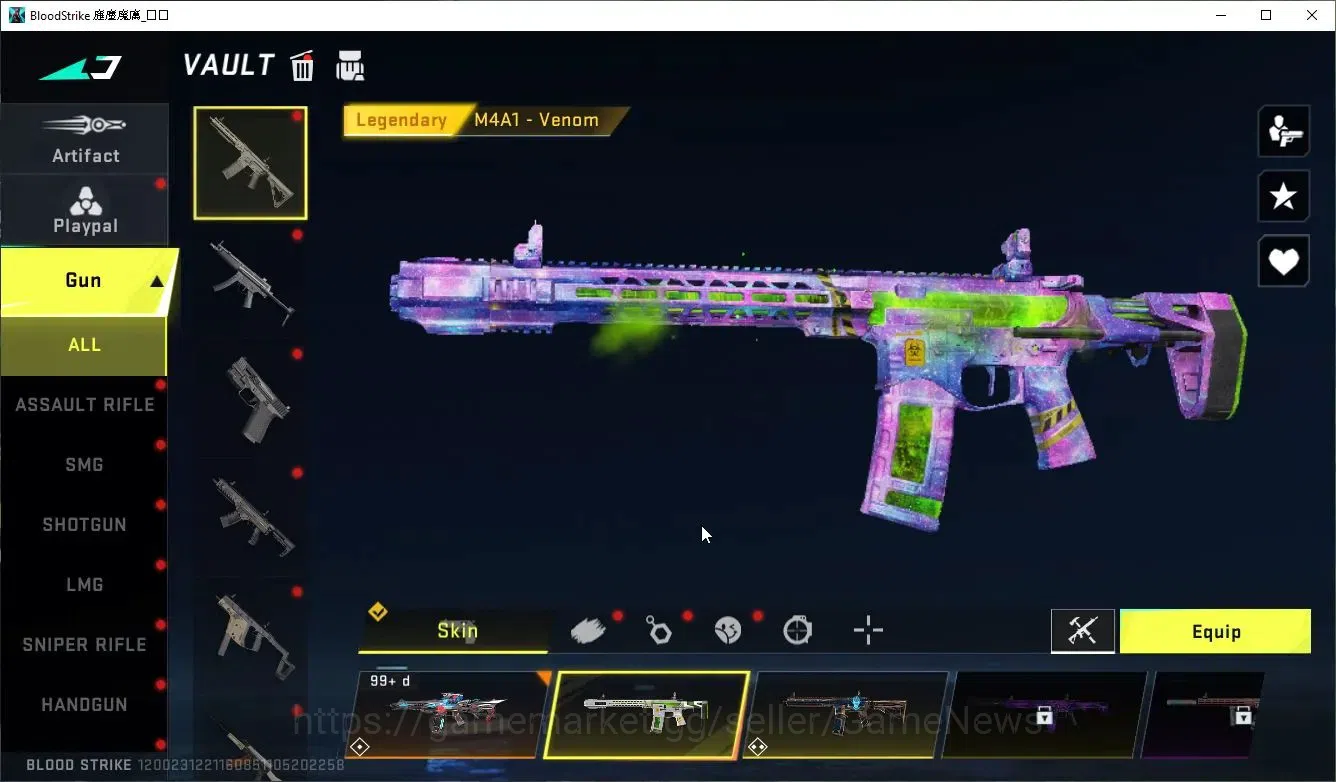 Blood Strike Accounts ASIA|COLLAB 7DS[AK47,Kar98k,QBZ95]|3 ULTRA[ETHAN-R image 12