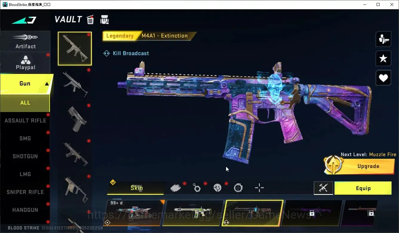 Blood Strike Accounts ASIA|COLLAB 7DS[AK47,Kar98k,QBZ95]|3 ULTRA[ETHAN-R image 13