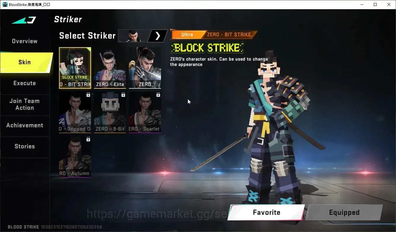 Blood Strike Accounts ASIA|COLLAB 7DS[AK47,Kar98k,QBZ95]|3 ULTRA[ETHAN-R image 4