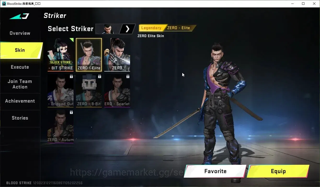 Blood Strike Accounts ASIA|COLLAB 7DS[AK47,Kar98k,QBZ95]|3 ULTRA[ETHAN-R image 5