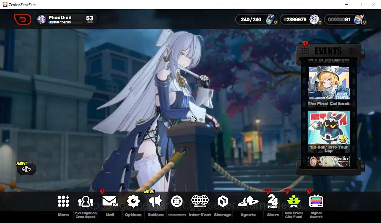 Zenless Zone Zero Accounts Starter ASIA|IK 53|55 EMT|6 Limited(Velina,Billy-Starlight,Pyrois,Cisia,Lucia,Zhao)+2 STD 3