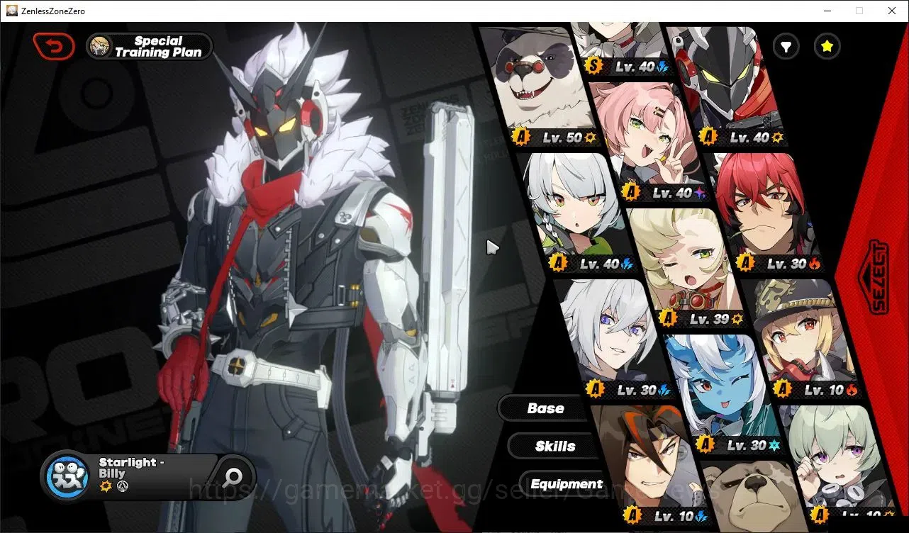 Zenless Zone Zero Accounts Starter ASIA|IK 53|55 EMT|6 Limited(Velina,Billy-Starlight,Pyrois,Cisia,Lucia,Zhao)+2 STD 6