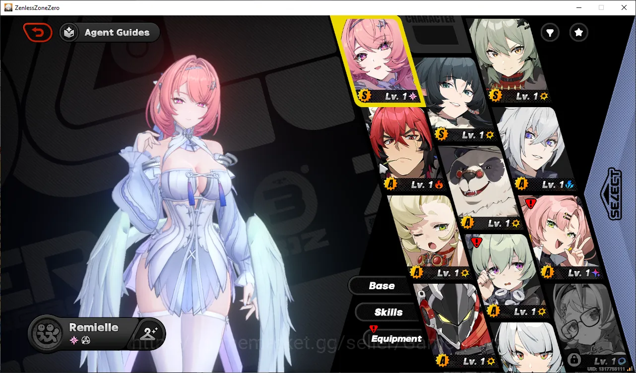 Zenless Zone Zero Accounts Starter Asia|IK 5|Fresh Starter|S1 Prologue|3 Limited| (Jane Doe)+Sign Remielle,Caesar |Rate 1