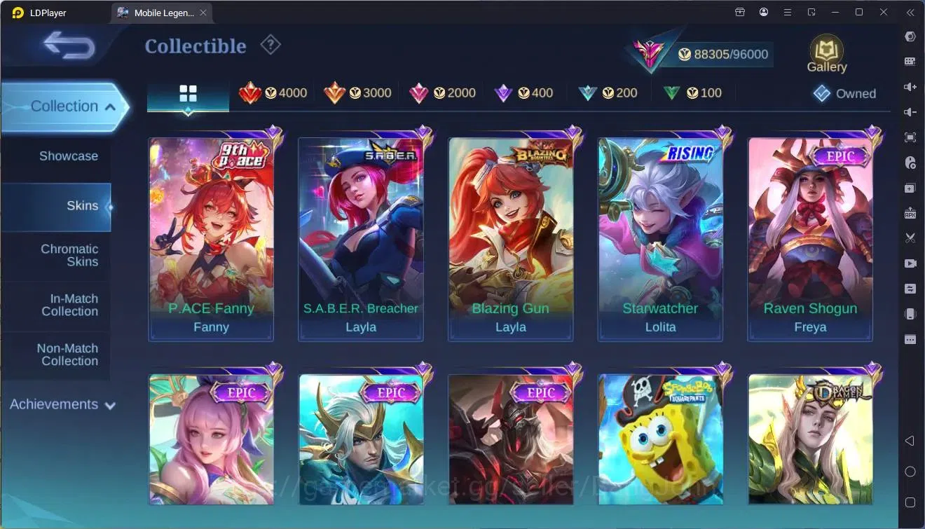 Mobile Legends: Bang Bang Accounts Global|Hero 131|Skin 260|Exalted|Prime Granger,Cla image 12