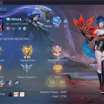 Mobile Legends: Bang Bang Collector Global|Hero 131|Skin 260|Exalted|Prime Granger,Cla image 1