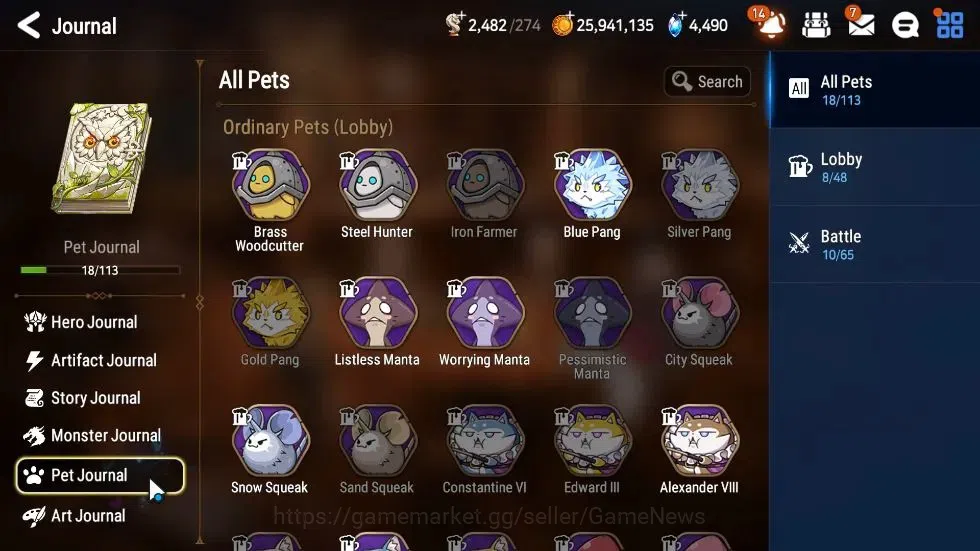Epic Seven Accounts GLOBAL Unverif|New Era|8 ML(LC Bellona,LW Peira,SP image 18