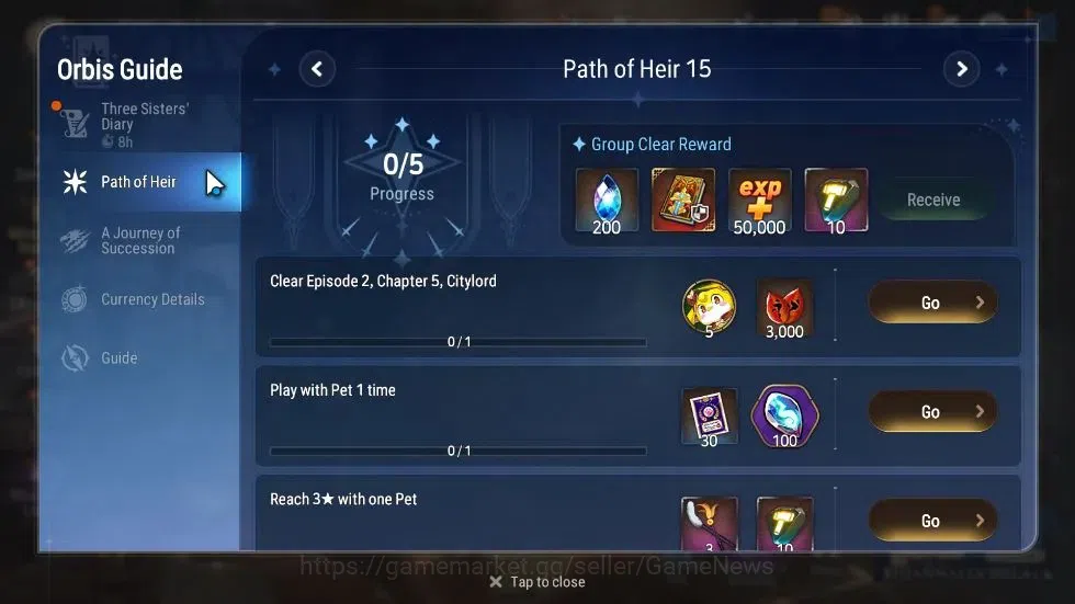 Epic Seven Accounts GLOBAL Unverif|New Era|8 ML(LC Bellona,LW Peira,SP image 3