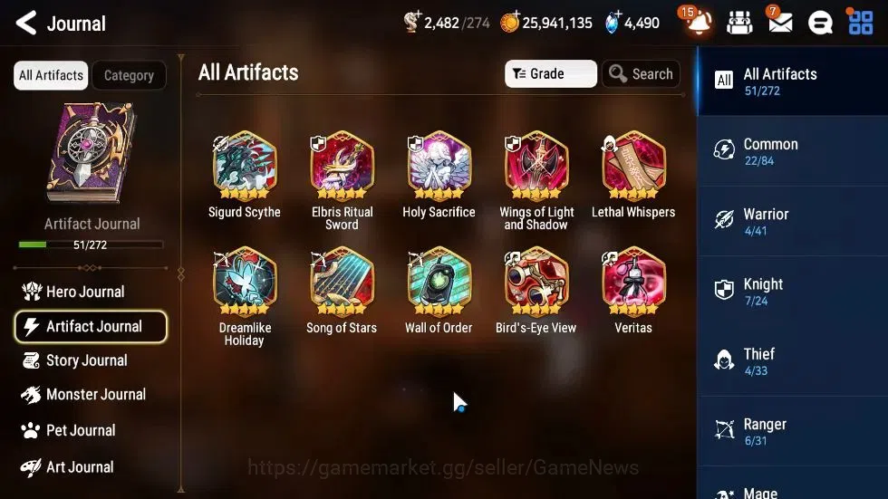 Epic Seven Accounts GLOBAL Unverif|New Era|8 ML(LC Bellona,LW Peira,SP image 8