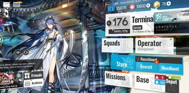 Arknights Accounts Lv 102|230 OP+46 Skin|19K Oru|7 Limited+37 (6*OP)| image 2