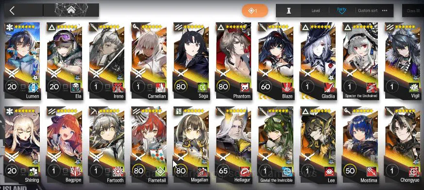 Arknights Accounts Lv 102|230 OP+46 Skin|19K Oru|7 Limited+37 (6*OP)| image 6