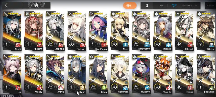 Arknights Accounts Lv 102|230 OP+46 Skin|19K Oru|7 Limited+37 (6*OP)| image 7