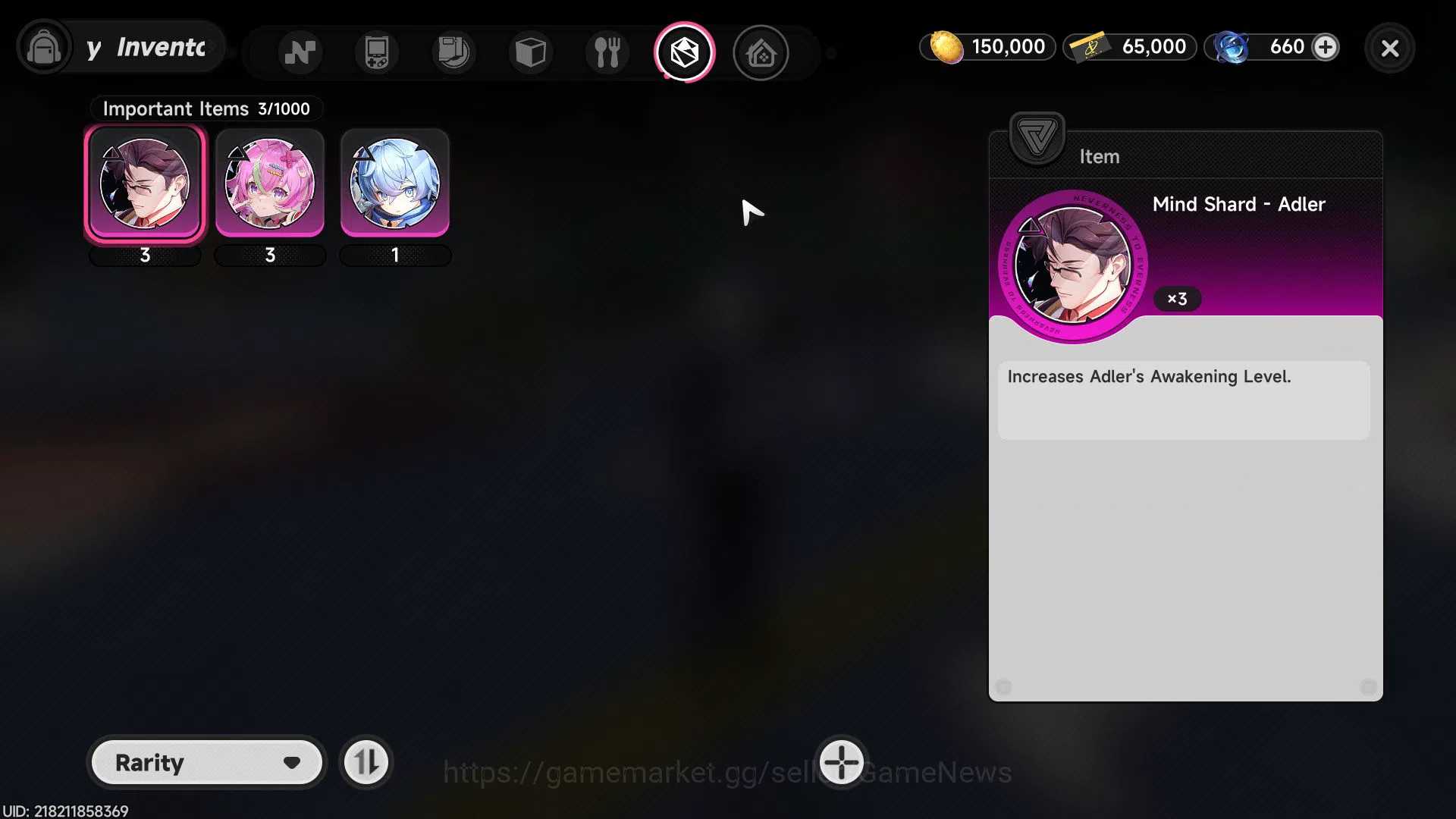 Neverness to Everness Accounts GLOBAL EU|HL 3| 1 SSR (Nanally) + 1 Selector On|5 image 14