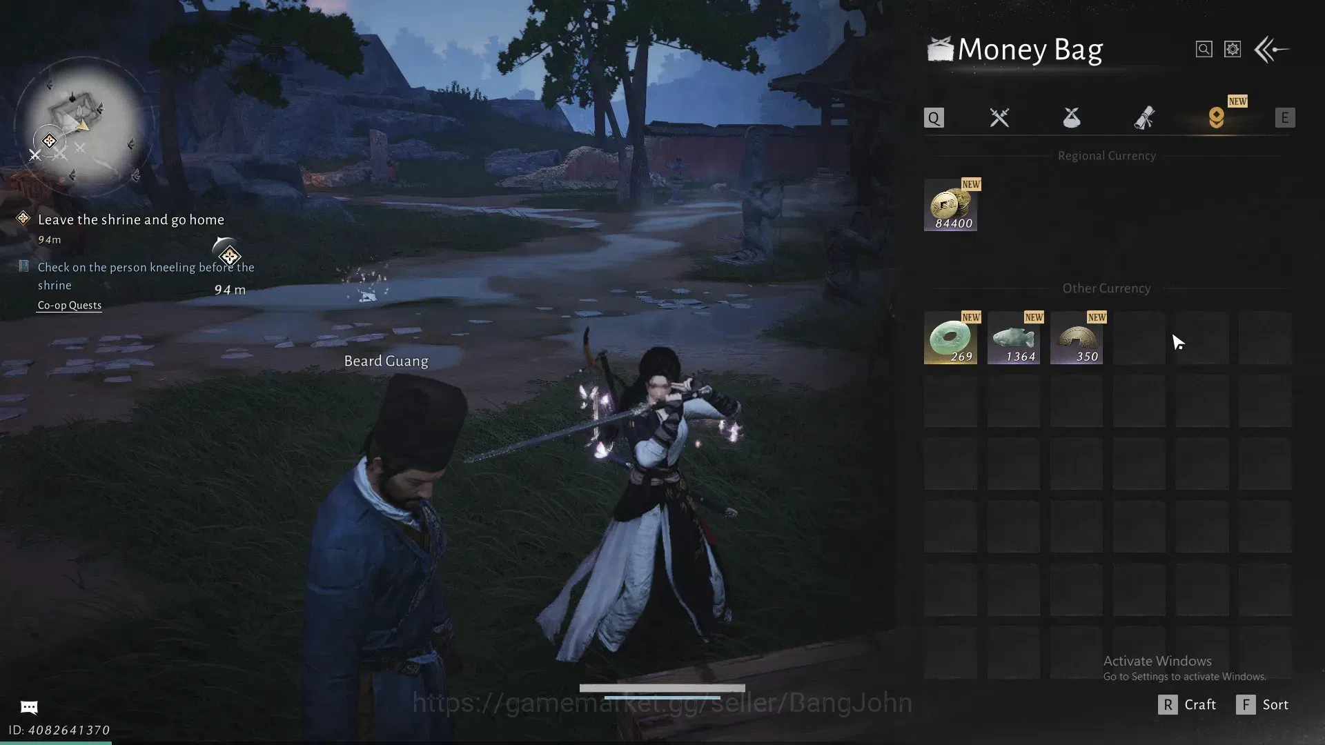 Where Winds Meet Accounts Server Time | Limit Butterflies' Dream cosmetic | image 3