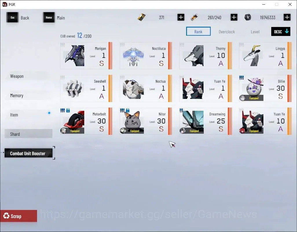 Punishing: Gray Raven Accounts Asia|Lv 97|(SSS Lucia CW,SS Stigmata,SS Daemonnisa image 13