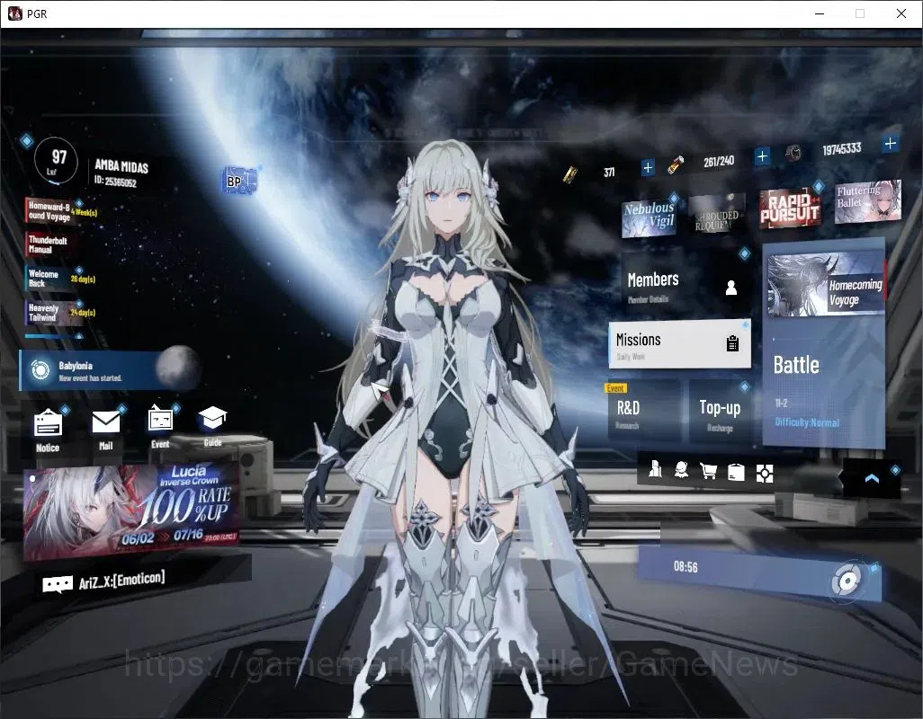 Punishing: Gray Raven Accounts Asia|Lv 97|(SSS Lucia CW,SS Stigmata,SS Daemonnisa image 2