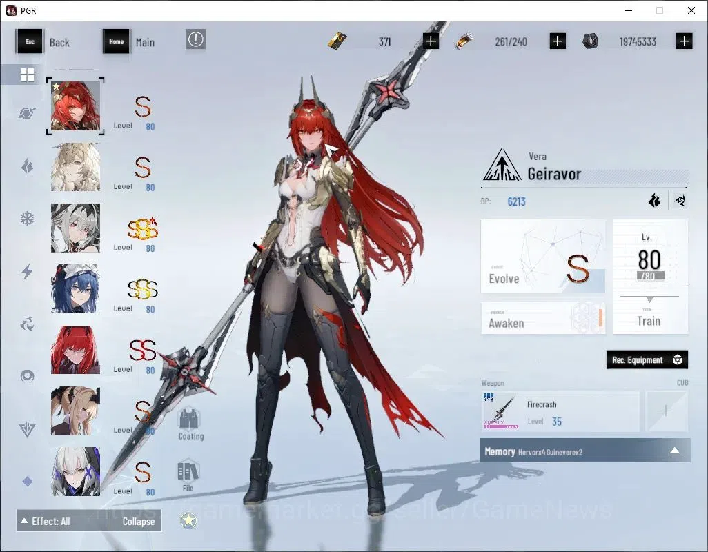 Punishing: Gray Raven Accounts Asia|Lv 97|(SSS Lucia CW,SS Stigmata,SS Daemonnisa image 4