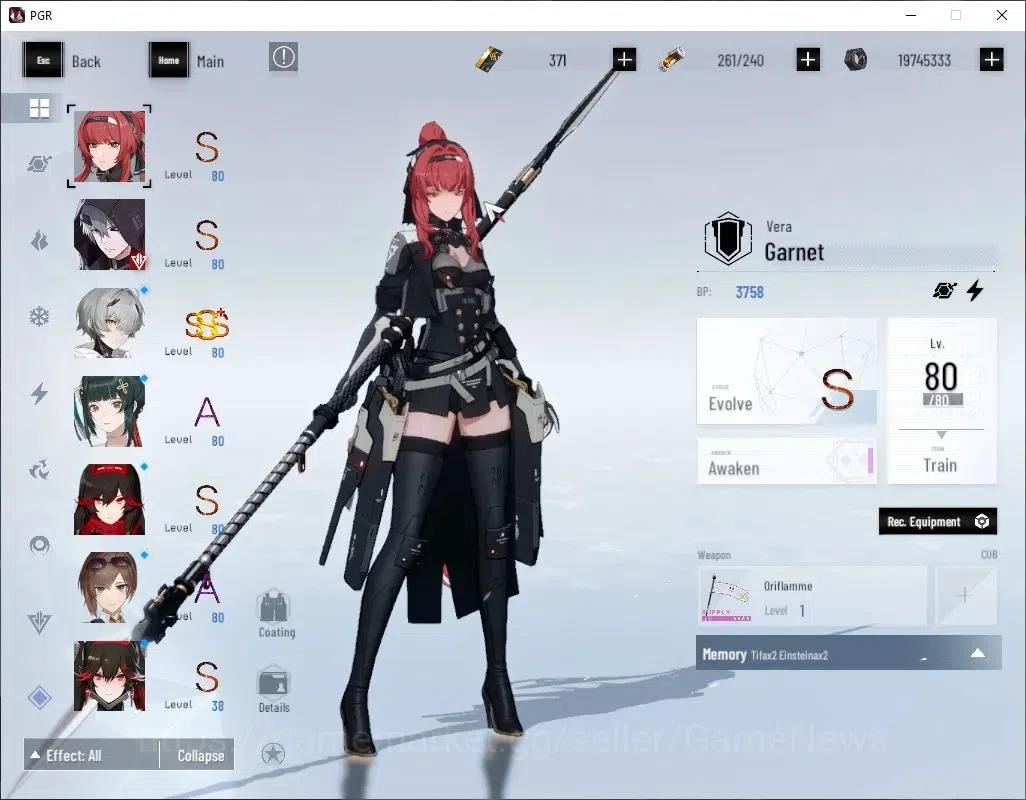 Punishing: Gray Raven Accounts Asia|Lv 97|(SSS Lucia CW,SS Stigmata,SS Daemonnisa image 5