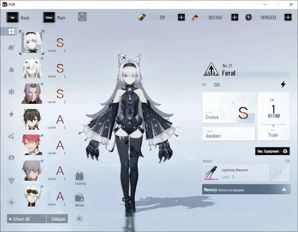 Punishing: Gray Raven Accounts Asia|Lv 97|(SSS Lucia CW,SS Stigmata,SS Daemonnisa image 7