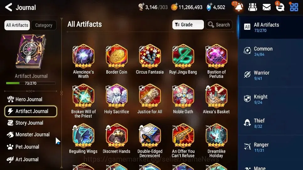 Epic Seven Accounts High-End GLOBAL Unverif|New Era|8 ML(NM Luna,ATywin,US Choux,Etc)+ Setsuka, AS Flan, Ran, etc|PoH 8