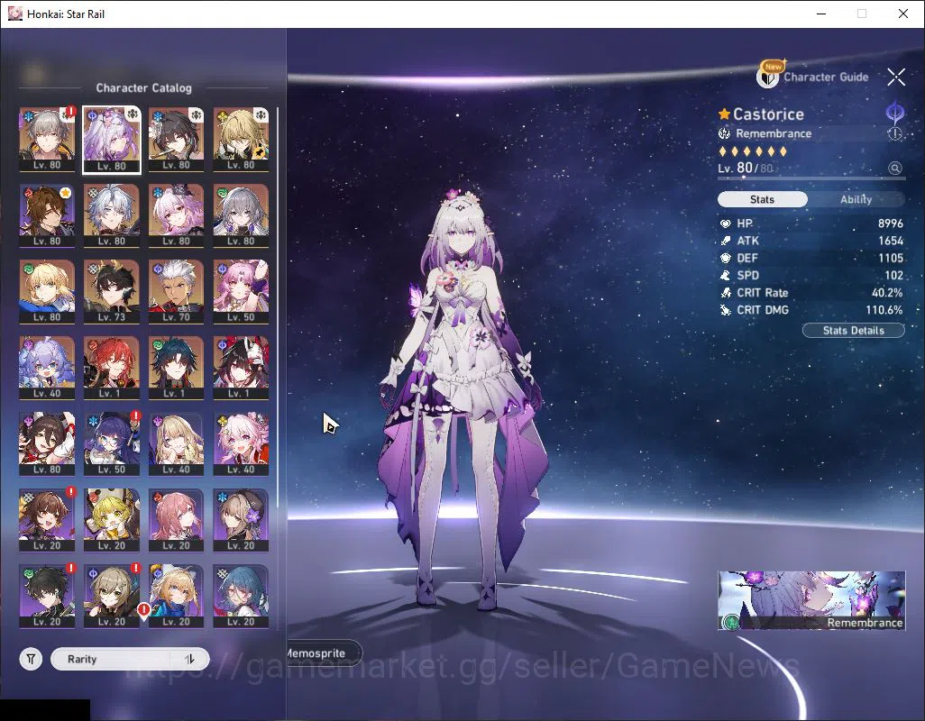 Honkai Star Rail Accounts Asia|TL 65|9 Limited|[Phainon,Castorice]+Sign,Ever image 9