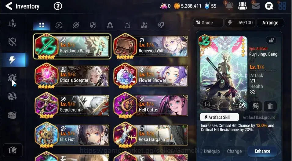 Epic Seven Accounts GLOBAL|UnVerif|2 ML|Rhiana&Luciel,DD Ray)+Cecilia, image 17