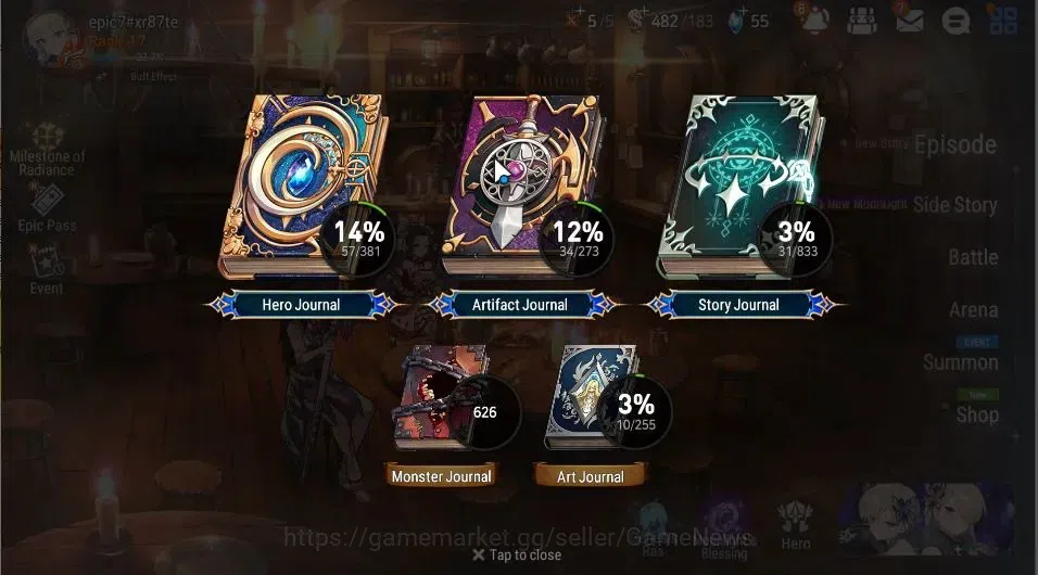 Epic Seven Accounts GLOBAL|UnVerif|2 ML|Rhiana&Luciel,DD Ray)+Cecilia, image 3