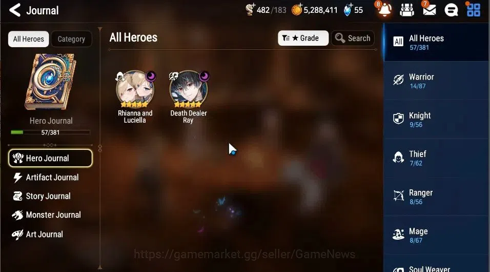 Epic Seven Accounts GLOBAL|UnVerif|2 ML|Rhiana&Luciel,DD Ray)+Cecilia, image 4
