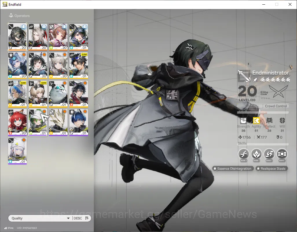Arknights: Endfield Accounts ASIA|Lv2|3 SSR(1Limited)+3(*6WP)|[Tang tang],Ardel image 2