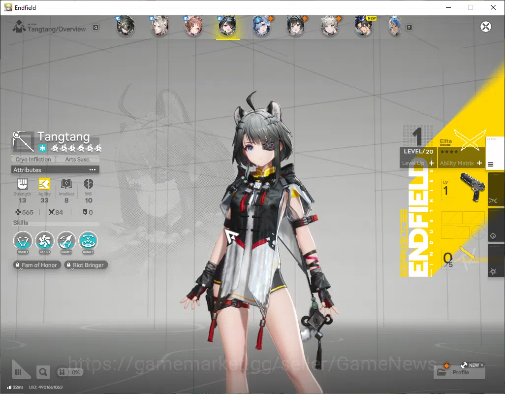 Arknights: Endfield Accounts ASIA|Lv2|3 SSR(1Limited)+3(*6WP)|[Tang tang],Ardel image 3