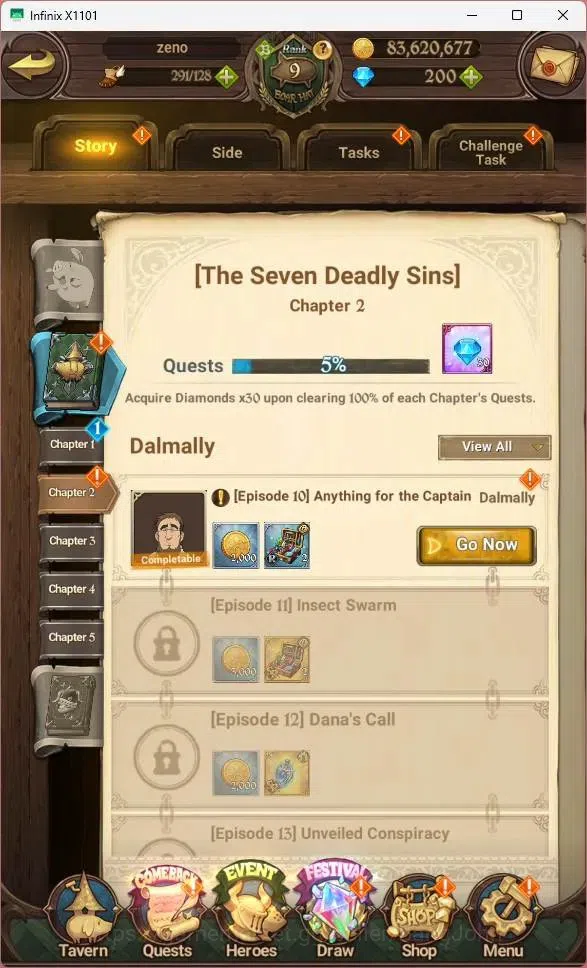 The Seven Deadly Sins: Grand Cross Accounts GLOBAL | 1.08M CC| 200 Dm |UR DKM 2/6, Menor 1/6, image 7