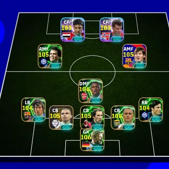 eFootball Accounts Legends & Iconic Players EFOOTBALL COLLECTIVE 3236+ | LEGEND PEPE,VIERA,F CANAVARO,O