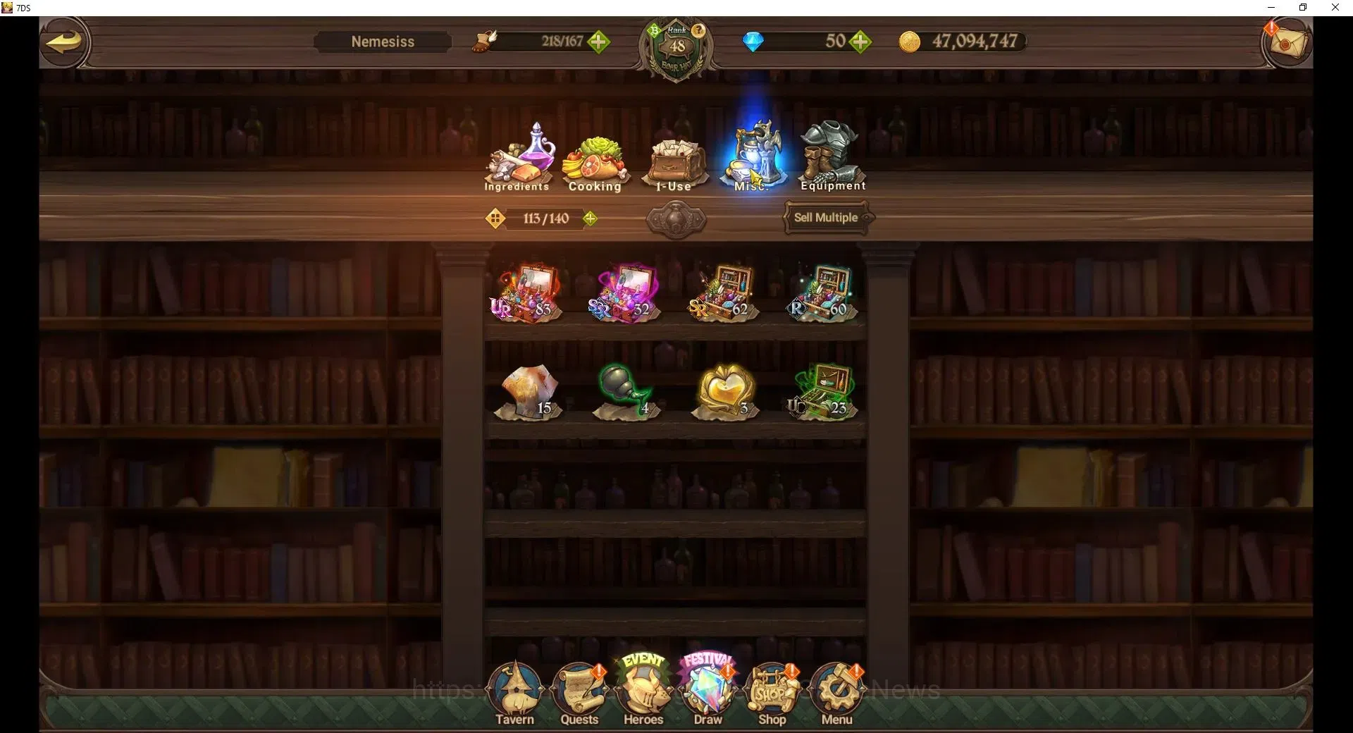 The Seven Deadly Sins: Grand Cross Accounts GLOBAL|1,5M CC|1 LR Selector|2 LR+5 UR|Nemesis Mel image 16