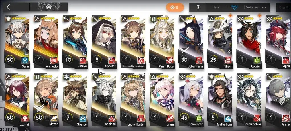 Arknights Accounts Lv 27 | 60 OP + 1 Skin | 8620 Orundum + 130 Origin image 6