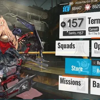 Arknights Mid-Tier Lv 27 | 60 OP + 1 Skin | 8620 Orundum + 130 Origin image 1