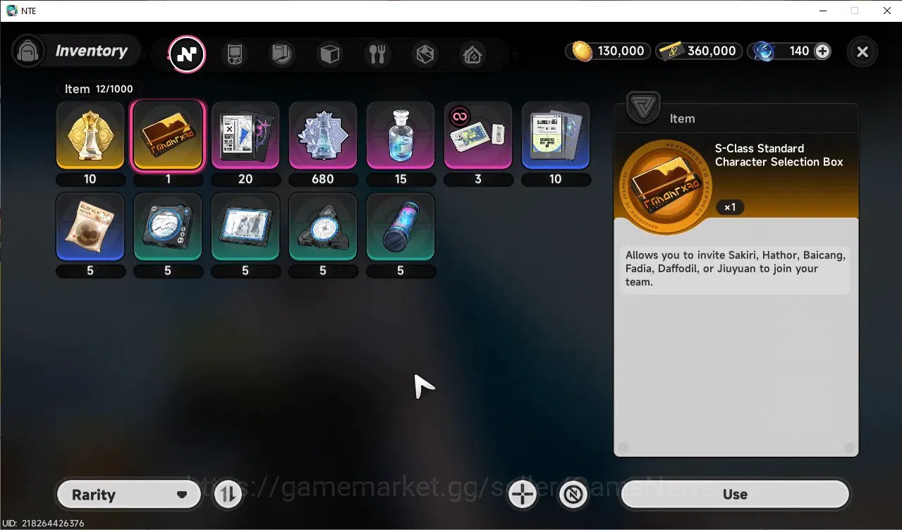 Neverness to Everness Accounts GLOBAL Europe|HL 3|1 S-Class Hotori|1 S-Class Char image 10