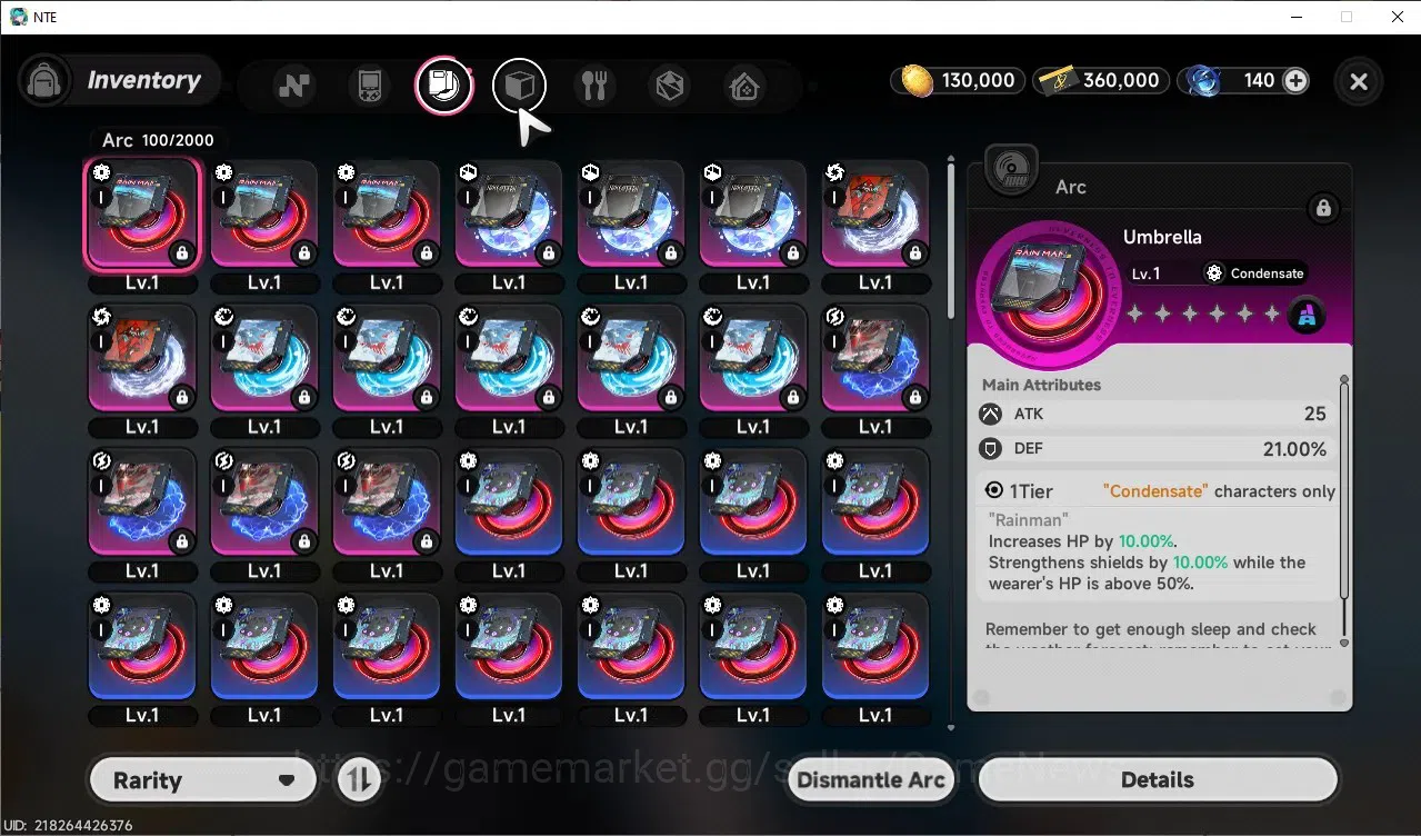 Neverness to Everness Accounts GLOBAL Europe|HL 3|1 S-Class Hotori|1 S-Class Char image 12
