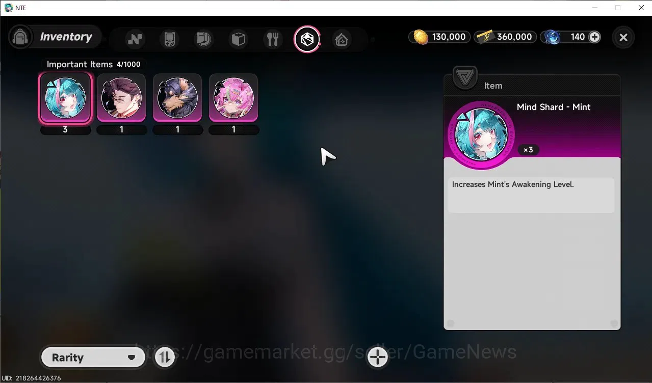 Neverness to Everness Accounts GLOBAL Europe|HL 3|1 S-Class Hotori|1 S-Class Char image 13