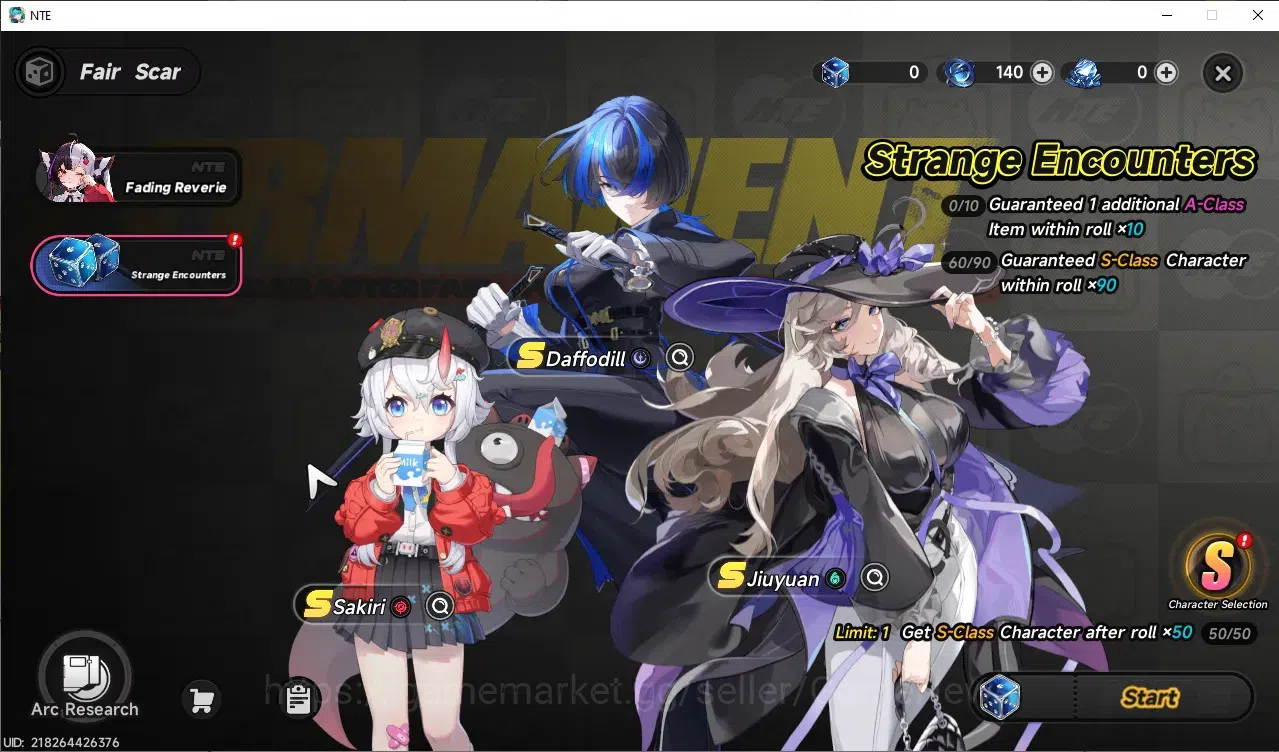 Neverness to Everness Accounts GLOBAL Europe|HL 3|1 S-Class Hotori|1 S-Class Char image 8