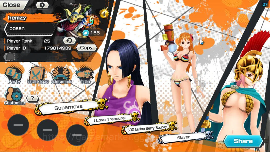One Piece Bounty Rush Accounts Global| 5 EX 1 MAX| Navy HQ [Sakazuki],T5E Jaygarc image 2