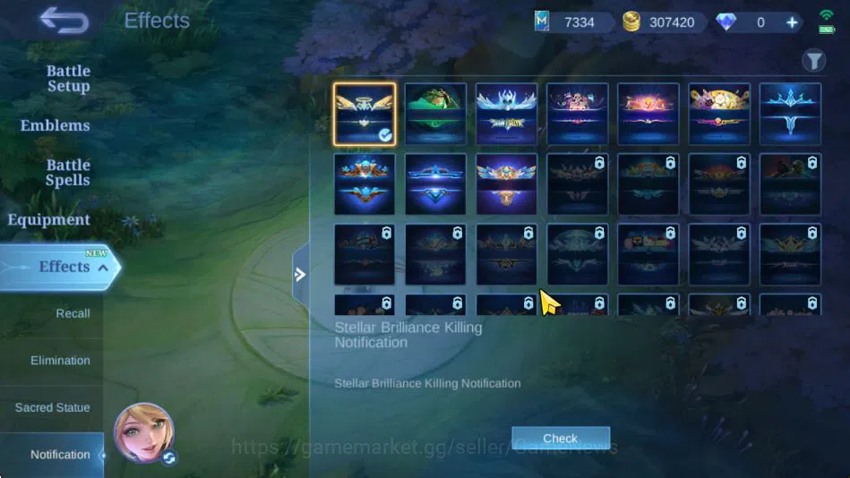 Mobile Legends: Bang Bang Accounts Hero 132|Skin 239|High Glory 53|KOF Karina,CC Nata image 4