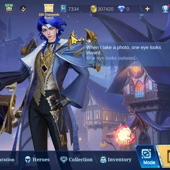 Mobile Legends: Bang Bang Collector Hero 132|Skin 239|High Glory 53|KOF Karina,CC Nata image 1