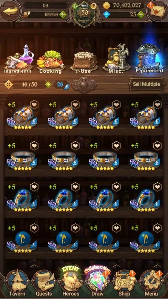 The Seven Deadly Sins: Grand Cross Accounts Endgame Global|7 LR (Meliodas L95, Ban) | 1,5M CC | 4 UR (Elizabeth L100) | 2 11