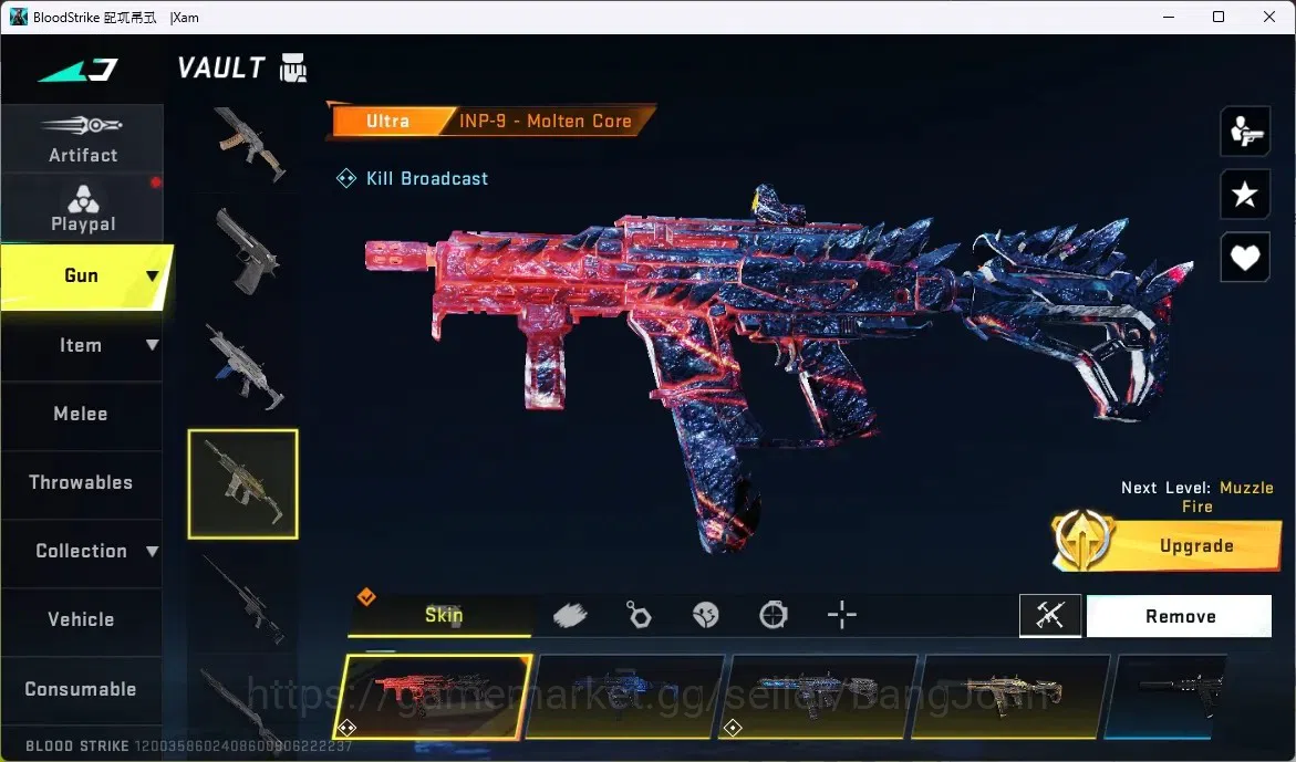 Blood Strike Accounts ASIA |EVO PIVOT |5 ETERNAL: Vector, KAG-6, M700, A image 13
